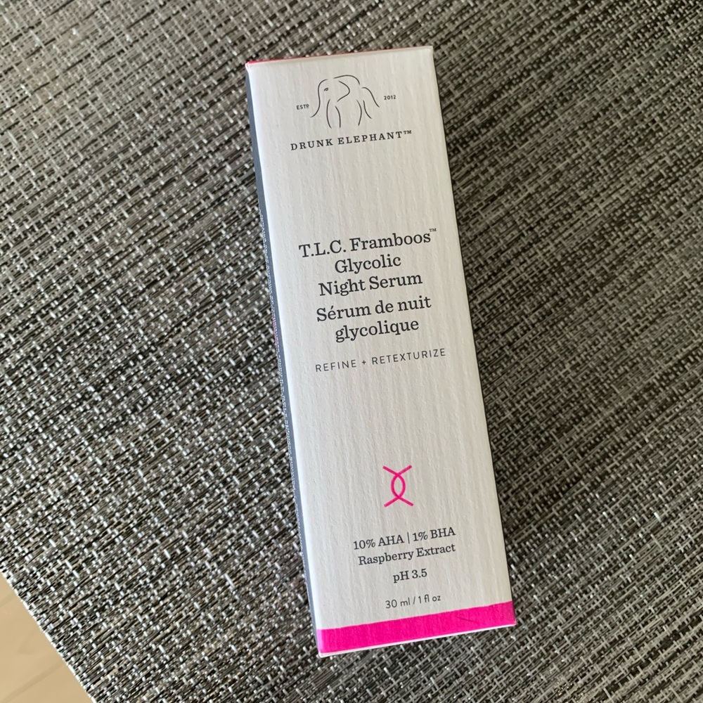 Drunk Elephant TLC Framboos Glycolic Night Serum